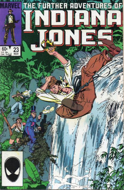 The Further Adventures of Indiana Jones The Secret Of The Deep |  Issue#23A | Year:1984 | Series: Indiana Jones | Pub: Marvel Comics