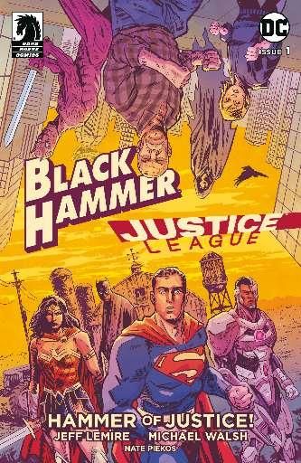 Black Hammer / Justice League  |  Issue#1A | Year:2019 | Series:  | Pub: Dark Horse Comics | Michael Walsh Regular
