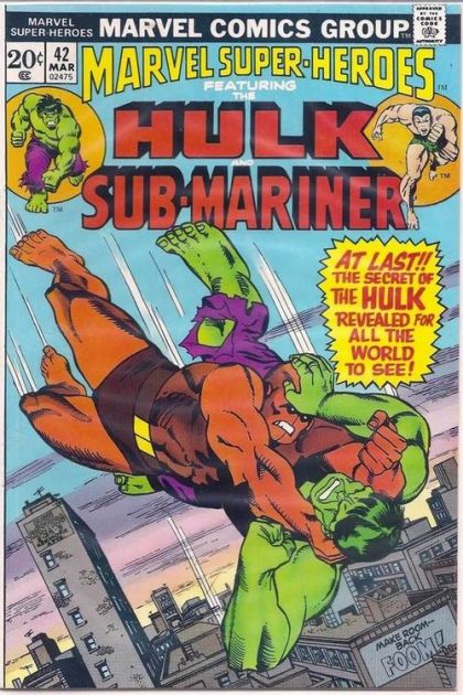 Marvel Super-Heroes, Vol. 1 Moment Of Truth! |  Issue#42 | Year:1974 | Series:  | Pub: Marvel Comics