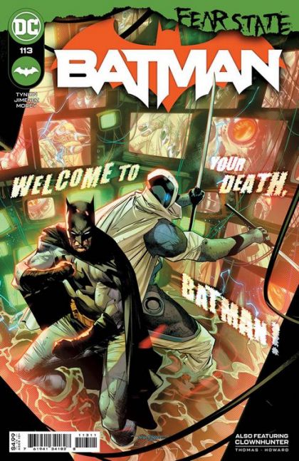 Batman, Vol. 3 Fear State, Fear State Part 2 / Clown-Hunter Part 2 |  Issue#113A | Year:2021 | Series: Batman | Jorge Jimenez Regular Cover