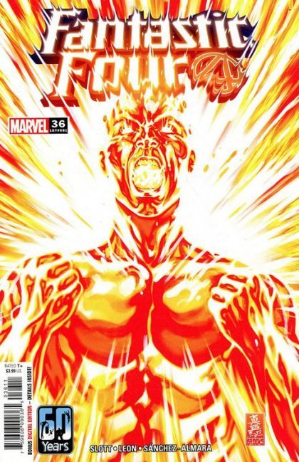 Fantastic Four, Vol. 6 Flame On |  Issue#36A | Year:2021 | Series: Fantastic Four | Pub: Marvel Comics | Mark Brooks Regular