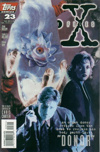 X-Files Donor |  Issue#23 | Year:1996 | Series: X-Files | Pub: Topps Comics