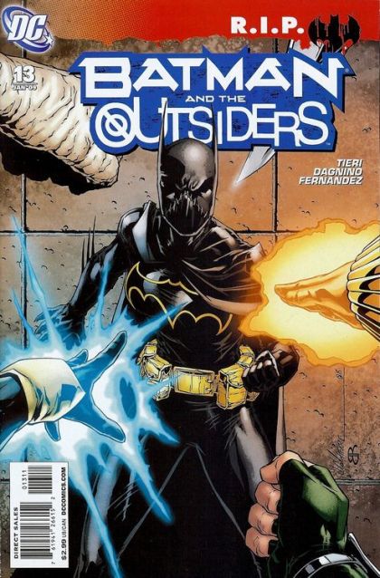 Batman and the Outsiders, Vol. 2 Batman R.I.P. - The Network |  Issue#13 | Year:2008 | Series:  | Pub: DC Comics |
