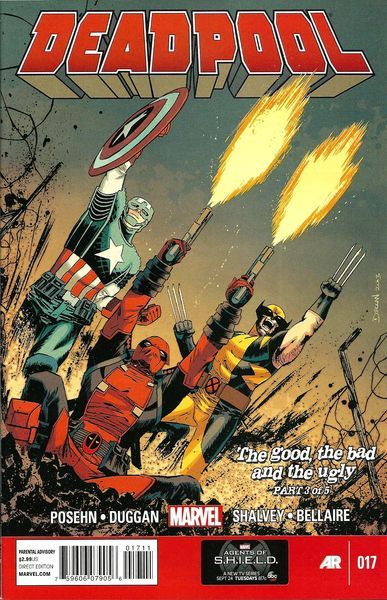 Deadpool, Vol. 4 The Good, The Bad & The Ugly, Part Three |  Issue#17 | Year:2013 | Series: Deadpool | Pub: Marvel Comics |