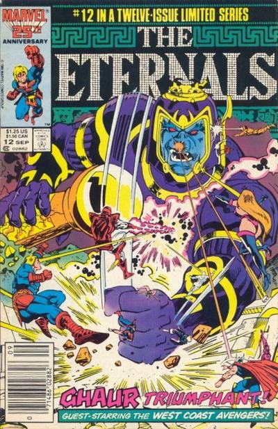 Eternals, Vol. 2 The Dreamer Under the Mountain! |  Issue#12B | Year:1986 | Series: Eternals |
