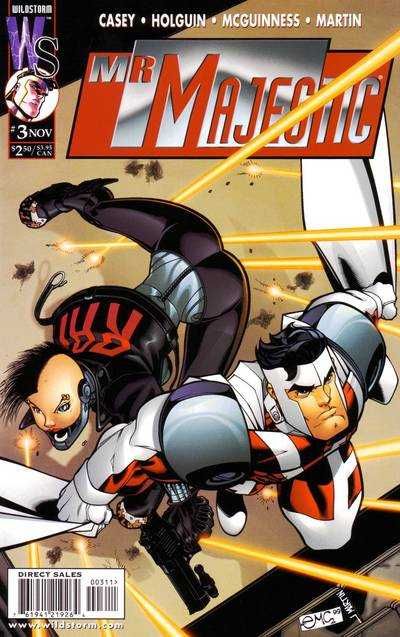 Mr. Majestic Excessive Violence: Viewer Discretion Advised |  Issue#3 | Year:1999 | Series:  | Pub: DC Comics
