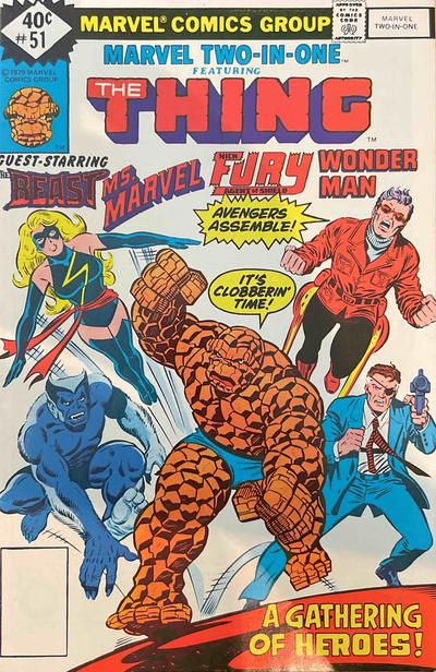 Marvel Two-In-One, Vol. 1 Full House--Dragons High! |  Issue#51A | Year:1979 | Series: Marvel Two-In-One | Pub: Marvel Comics