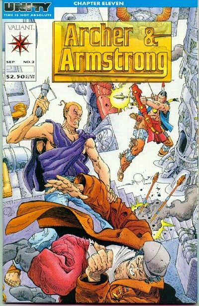 Archer & Armstrong, Vol. 1 Unity - Part 11: Turok And Roll All Night |  Issue#2 | Year:1992 | Series:  | Pub: Valiant Entertainment