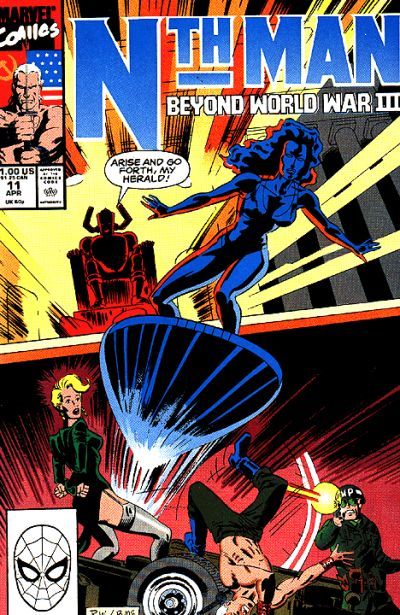 Nth Man Beam Me Up, Alfie |  Issue#11A | Year:1990 | Series:  | Pub: Marvel Comics |