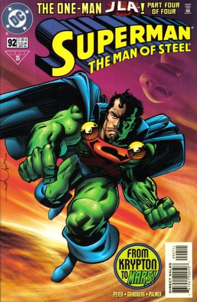 Superman: The Man of Steel Secret Origins - Cogito Ergo Doom! |  Issue#92A | Year:1999 | Series: Superman | Pub: DC Comics