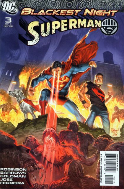 Blackest Night: Superman Blackest Night - The Long Dark Night |  Issue#3A | Year:2009 | Series:  | Pub: DC Comics