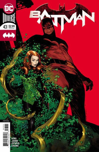 Batman, Vol. 3 Everyone Loves Ivy, Part Three |  Issue#43B | Year:2018 | Series: Batman | Pub: DC Comics | Variant Olivier Coipel Cover
