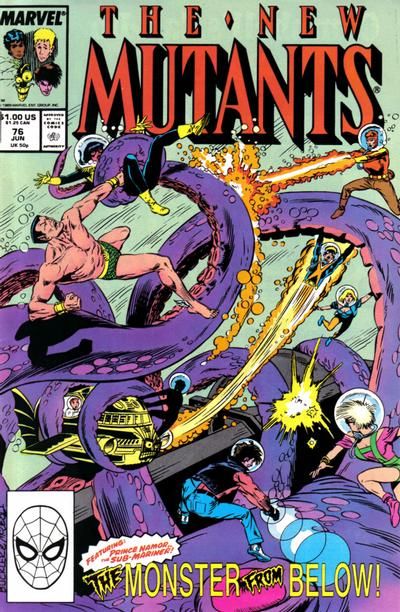 New Mutants, Vol. 1 Splash |  Issue#76A | Year:1989 | Series: New Mutants | Pub: Marvel Comics |