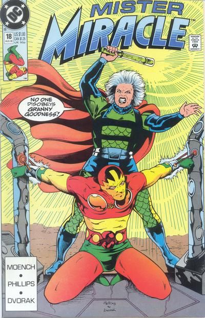 Mister Miracle, Vol. 2 Apokolips Then and Now |  Issue#18A | Year:1990 | Series: Mister Miracle | Pub: DC Comics |