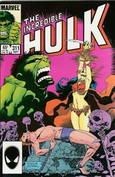 The Incredible Hulk, Vol. 1 Life Is A Four-Letter Word! |  Issue#311A | Year:1985 | Series: Hulk | Pub: Marvel Comics