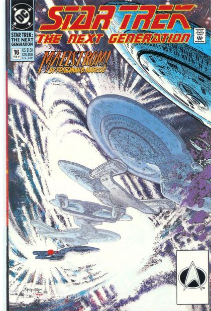 Star Trek: The Next Generation, Vol. 2 I Heard The Mermaids Singing |  Issue#16A | Year:1991 | Series: Star Trek |