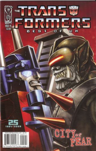 Transformers: Best of UK: City of Fear  |  Issue#5A | Year:2009 | Series:  | Pub: IDW Publishing