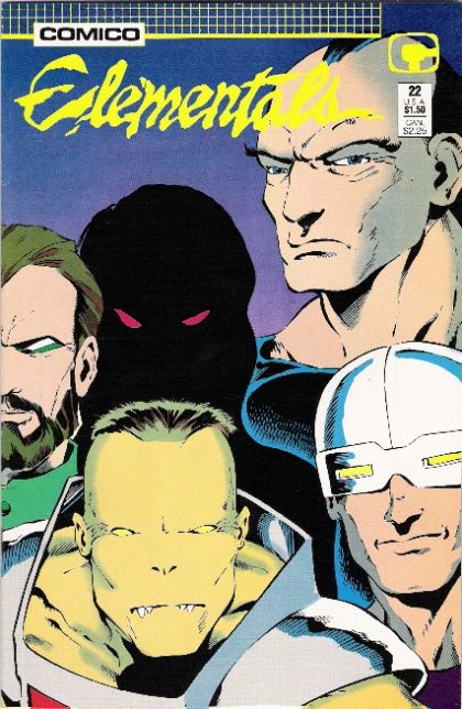 Elementals, Vol. 1 The Book of Creation |  Issue#22 | Year:1988 | Series: Elementals | Pub: Comico