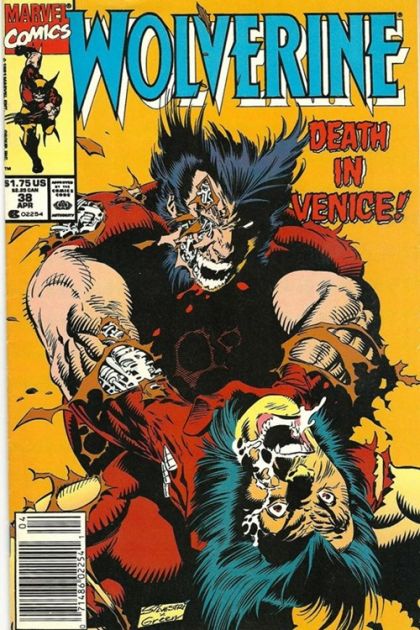 Wolverine, Vol. 2 See Venice and Die! |  Issue#38B | Year:1991 | Series: Wolverine | Pub: Marvel Comics