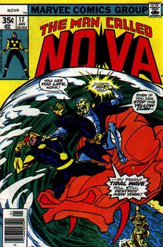 Nova, Vol. 1 Tidal Wave! |  Issue#17 | Year:1978 | Series: Nova | Pub: Marvel Comics