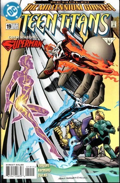 Teen Titans, Vol. 2 Millennium Giants - To Save a Country |  Issue#19A | Year:1998 | Series: Teen Titans | Pub: DC Comics
