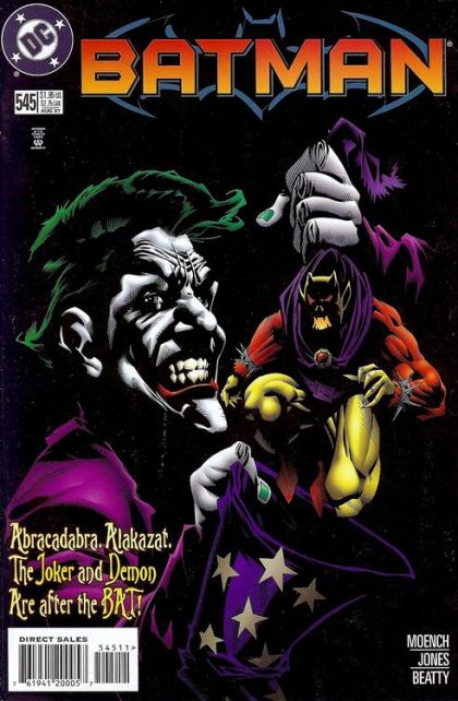 Batman, Vol. 1 Major Arcana, Part 2: Night Of The Dying Jokers |  Issue#545A | Year:1997 | Series: Batman | Pub: DC Comics |
