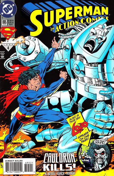 Action Comics, Vol. 1 Cauldron |  Issue#695A | Year:1994 | Series:  |