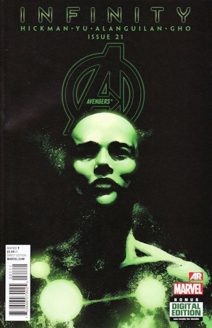 The Avengers, Vol. 5 Infinity - "Emancipation" |  Issue#21A | Year:2013 | Series: Avengers | Pub: Marvel Comics | Regular Leinil Francis Yu Cover
