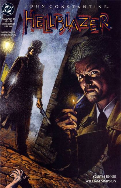 Hellblazer, Vol. 1 Royal Blood, Part 3: The Good Old Days |  Issue#54 | Year:1992 | Series: Hellblazer | Pub: DC Comics |
