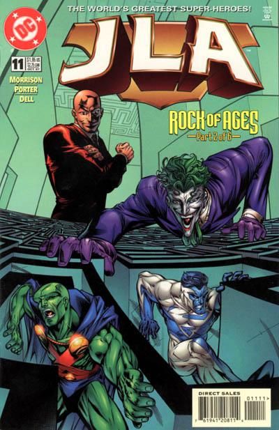 JLA Rock of Ages, Part 2: Hostile Takeover |  Issue#11A | Year:1997 | Series: JLA | Pub: DC Comics