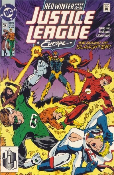 Justice League Europe / International Red Winter, Part 3: Blizzard |  Issue#47A | Year:1993 | Series: JLA | Pub: DC Comics