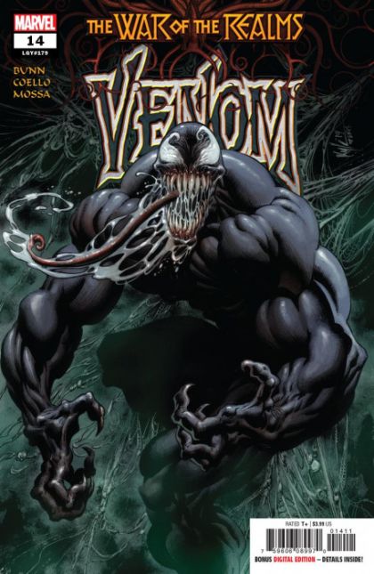Venom, Vol. 4 The War of the Realms  |  Issue#14A | Year:2019 | Series: Venom | Pub: Marvel Comics | Regular Kyle Hotz Cover