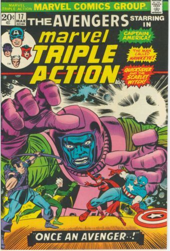Marvel Triple Action, Vol. 1 Once An Avenger... |  Issue#17 | Year:1974 | Series:  | Pub: Marvel Comics