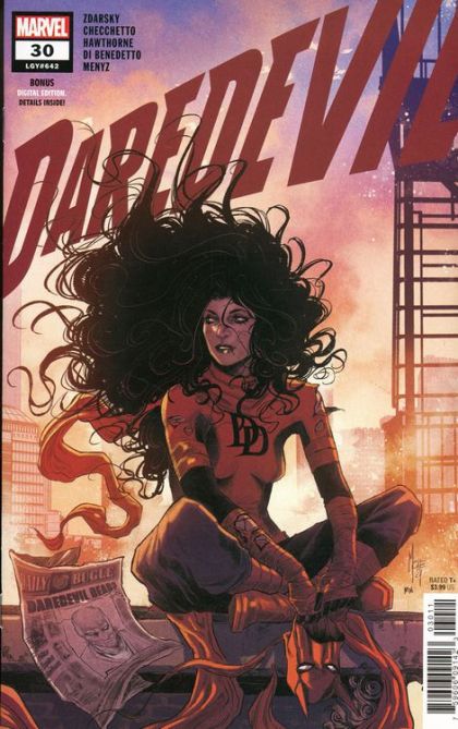 Daredevil, Vol. 6 Doing Time, Part 2 |  Issue#30A | Year:2021 | Series: Daredevil | Pub: Marvel Comics