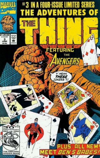 The Adventures of the Thing Full House---Dragons High! |  Issue#3A | Year:1992 | Series: Fantastic Four | Pub: Marvel Comics