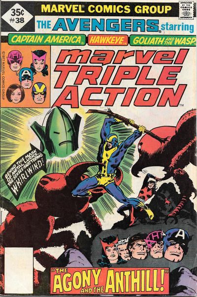 Marvel Triple Action, Vol. 1 The Agony and The Anthill! |  Issue#38B | Year:1977 | Series:  | Pub: Marvel Comics