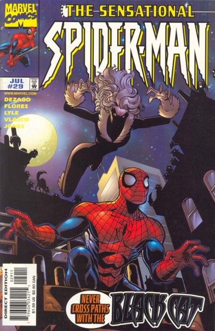 The Sensational Spider-Man, Vol. 1 Back On His Game |  Issue#29A | Year:1998 | Series: Spider-Man | Pub: Marvel Comics | Direct Edition