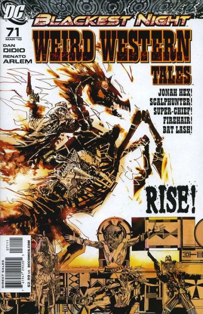 Weird Western Tales, Vol. 1 Blackest Night - Blackest Night, And the South Shall Rise Again |  Issue#71 | Year:2010 | Series:  | Pub: DC Comics