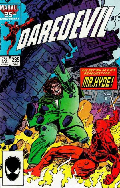 Daredevil, Vol. 1 A Safe Place |  Issue#235A | Year:1986 | Series: Daredevil | Pub: Marvel Comics |
