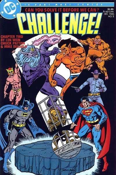 DC Challenge Blinded By The Light |  Issue#2 | Year:1985 | Series: DC Challenge | Pub: DC Comics