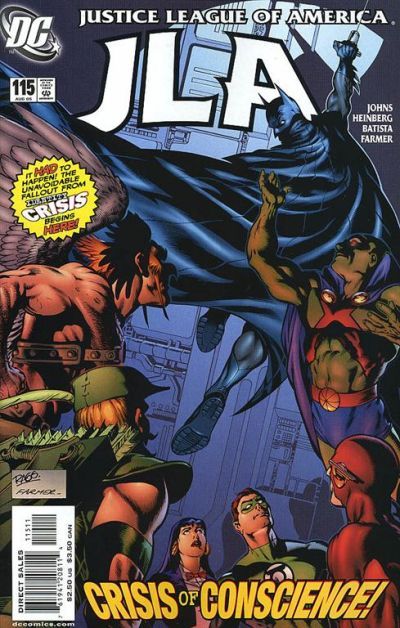 JLA Crisis of Conscience, Crisis of Conscience: Part One |  Issue#115A | Year:2005 | Series: JLA | Pub: DC Comics
