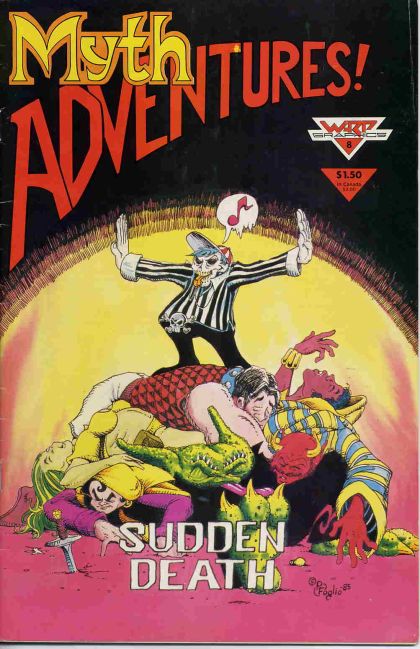 Myth Adventures And Now It's Time To Say Goodbye |  Issue#8 | Year:1985 | Series:  | Pub: WaRP Graphics