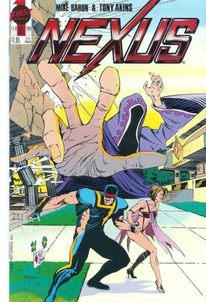 Nexus, Vol. 2 The Shadow Of Elvon |  Issue#65 | Year:1990 | Series: Nexus | Pub: First Comics