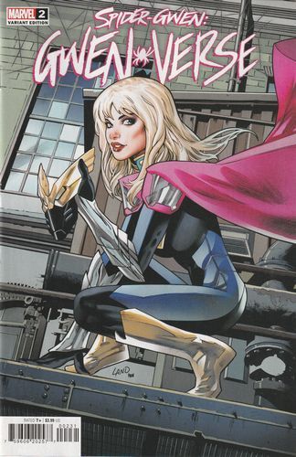 Spider-Gwen: Gwenverse  |  Issue#2C | Year:2022 | Series:  | Pub: Marvel Comics | Greg Land Homage Cover