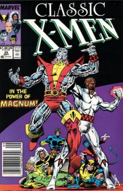 X-Men Classic Twas the Night Before Christmas / Just Don't Look in Its Eyes |  Issue#25B | Year:1988 | Series: X-Men | Pub: Marvel Comics