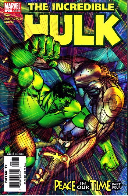 The Incredible Hulk, Vol. 2 Peace in Our Time, Part Four |  Issue#91A | Year:2006 | Series: Hulk | Pub: Marvel Comics |