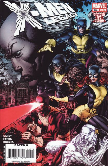 X-Men: Legacy, Vol. 1 Divided We Stand - From Genesis to Revelations |  Issue#208A | Year:2008 | Series: X-Men | Pub: Marvel Comics
