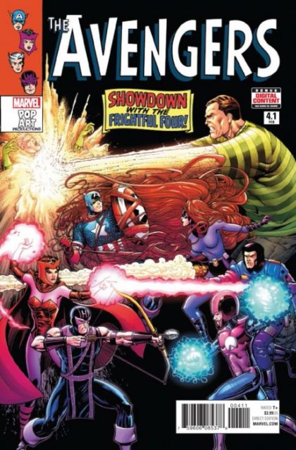 Avengers, Vol. 7 Showdown with the Frightful Four |  Issue#4.1A | Year:2017 | Series: Avengers | Pub: Marvel Comics