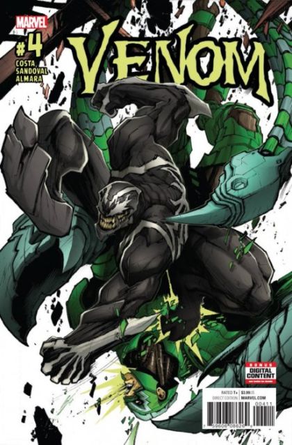 Venom, Vol. 3 Homecoming, Part Four |  Issue#4A | Year:2017 | Series: Venom | Pub: Marvel Comics | Regular Gerardo Sandoval Cover