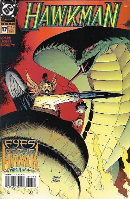 Hawkman, Vol. 3 Eyes Of The Hawk, Sting Of The Viper |  Issue#17 | Year:1995 | Series: Hawkman | Pub: DC Comics